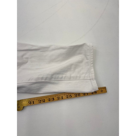 The Stilt Cigarette Leg Skinny Jeans White Sz 28R - Picture 5 of 7